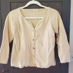 The Simple Folk organic cardigan xs